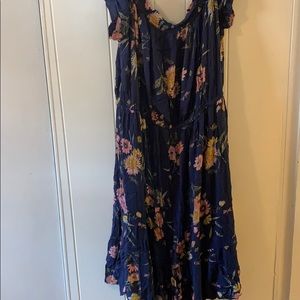Old Navy Floral Midi Dress XXL